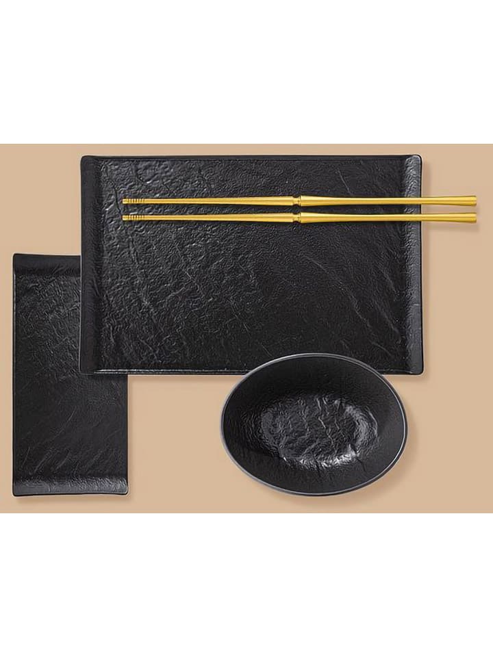 Wilmax 6er-Set: Schalen in Schwarz - (L)13 x (B)10 cm günstig kaufen onesize