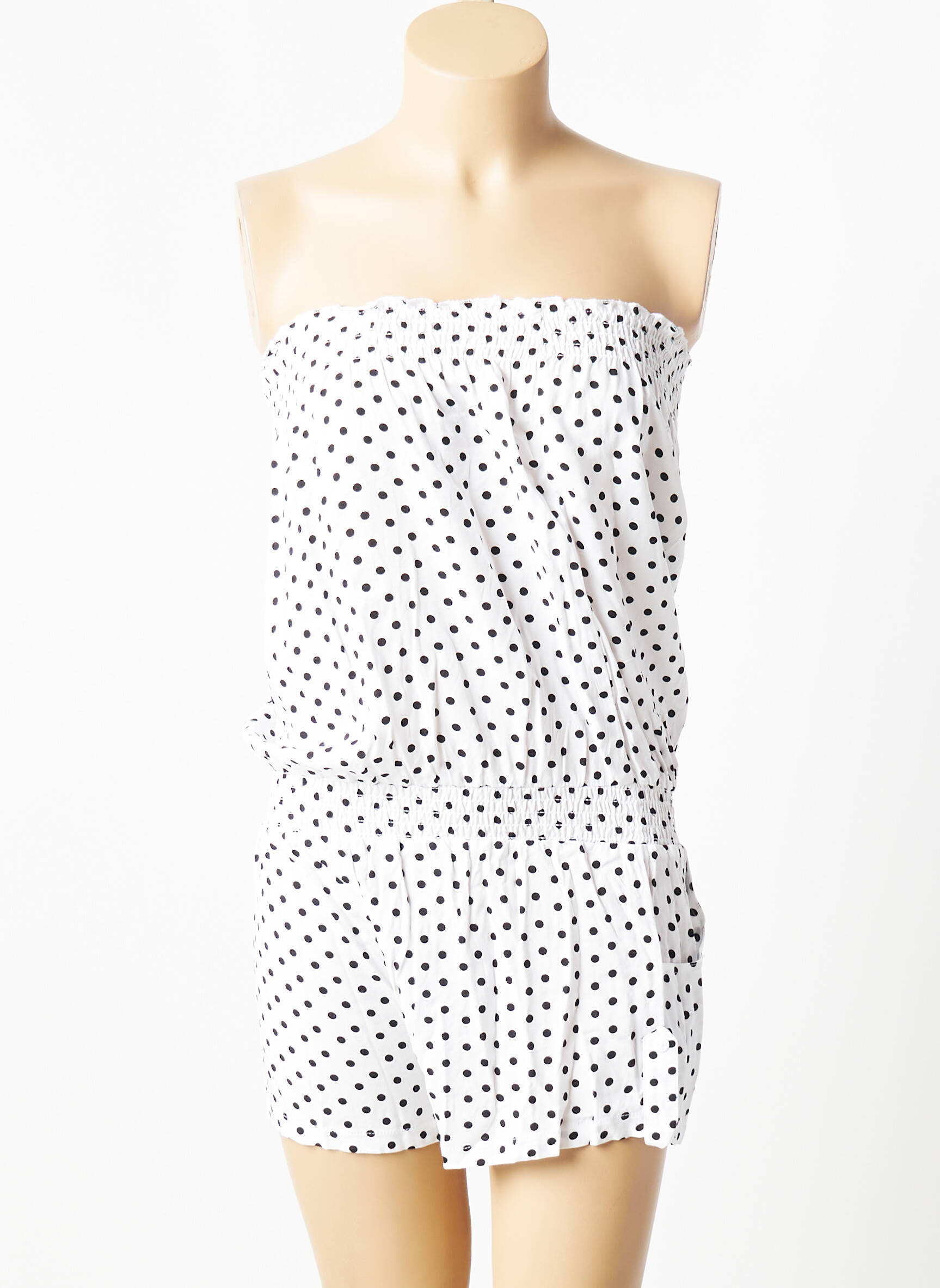 Ysabel Mora Combi Shorts Femme couleur blanc