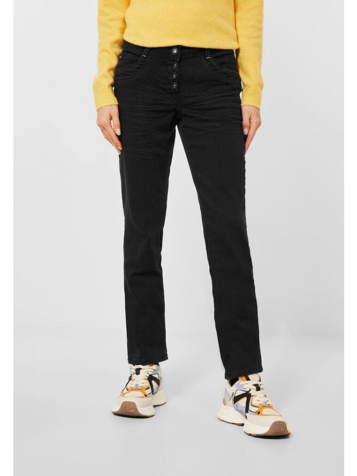 Cecil Jeans in basic black wash günstig kaufen
