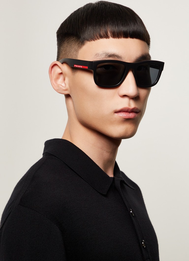 Ochelari de soare polarizați Prada Linea Rossa Wayfarer PS01ZS