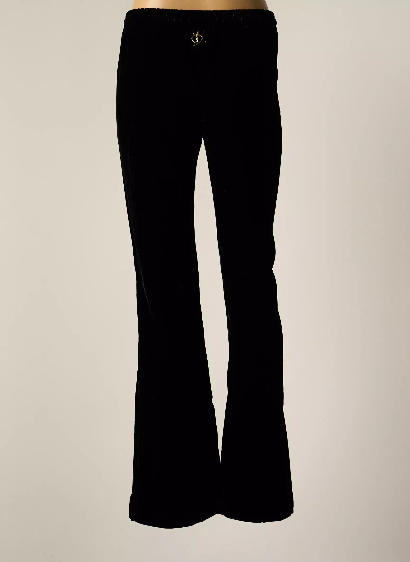 Mine De Rien Pantalons Flare Femme couleur noir