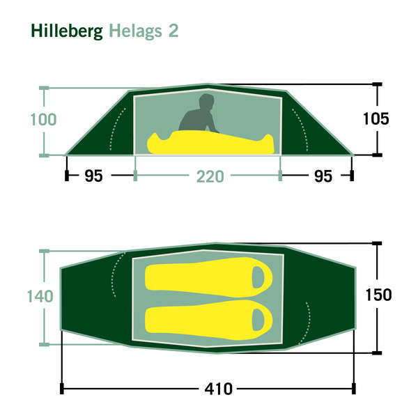HELAGS 2 - Tunnelzelt