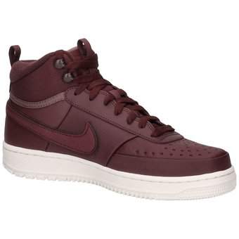 Nike Court Vision Mid Winter Boots in rot