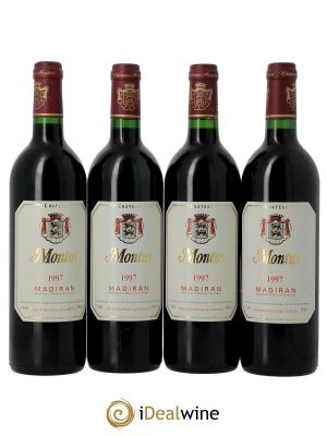 Madiran Château Montus Alain Brumont  1997 - Lot de 4 Bouteilles
