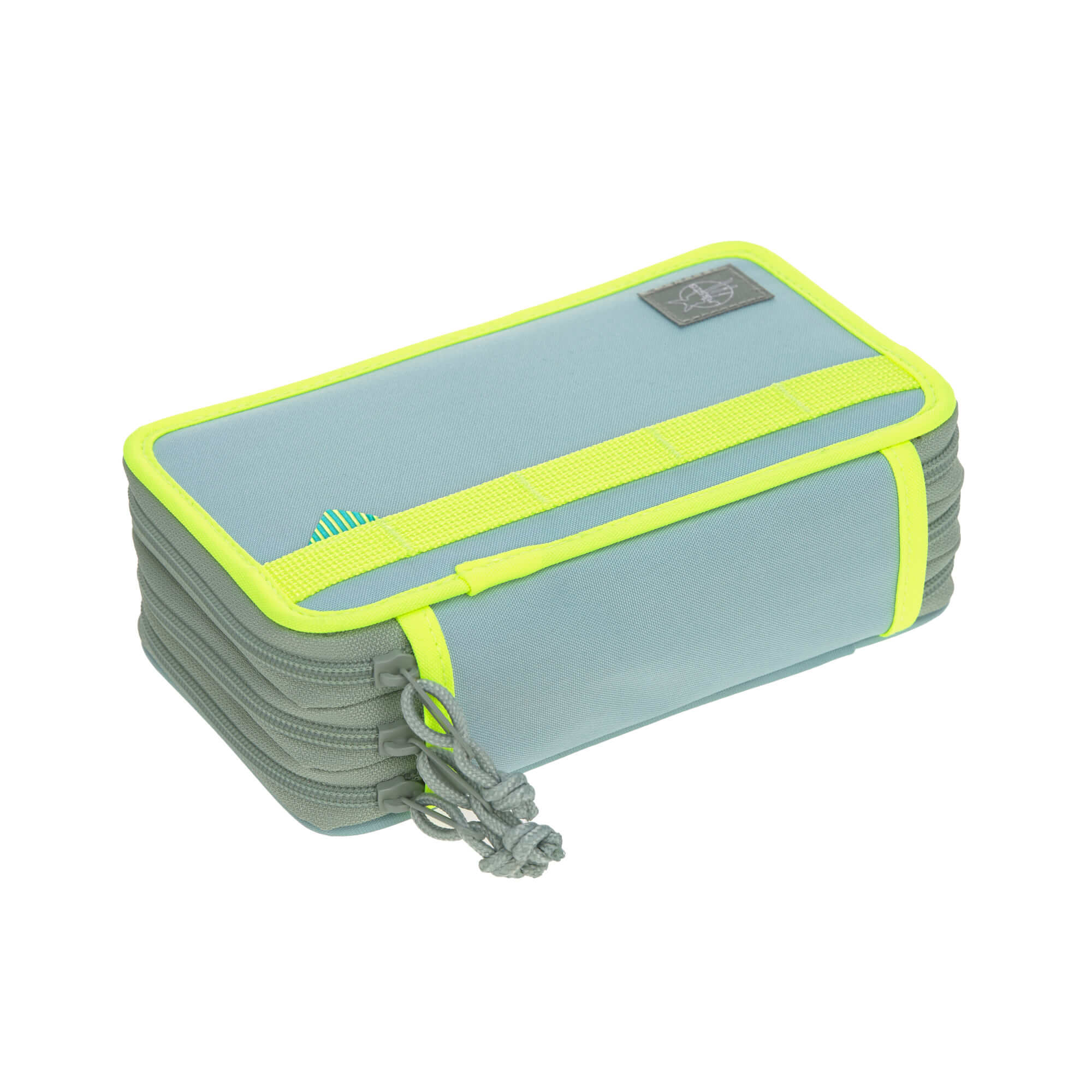 Federmäppchen - Unique Blue Neon Yellow