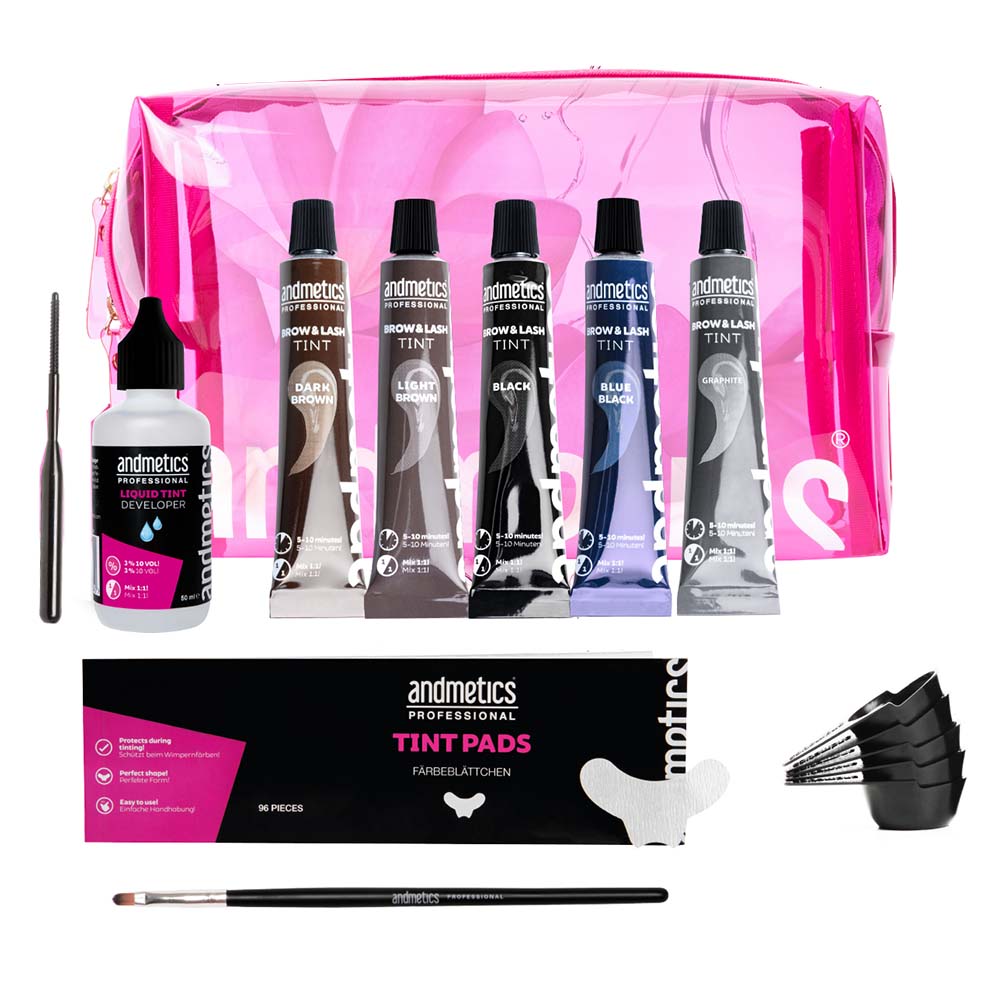 andmetics Tinting Starter Set mit Beauty Bag