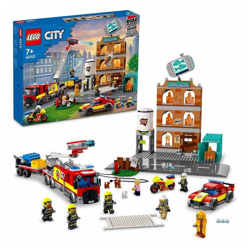 60321 La brigade pompiers LEGO City