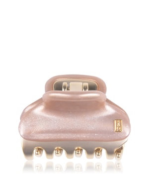 Alexandre de Paris Pince Vendôme 4,5 cm rosa glitzer Haarspangen-1 Stk