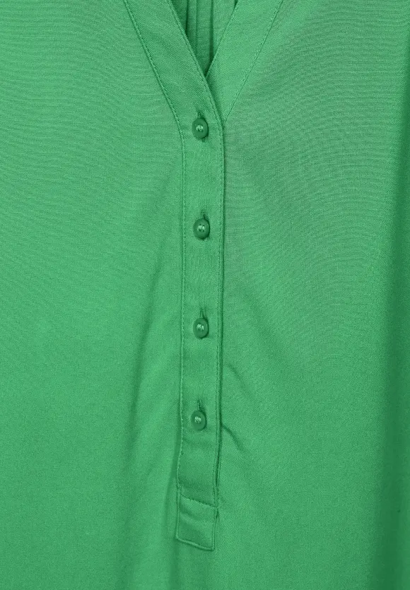 Street One Bluse mit kurzer Knopfleiste