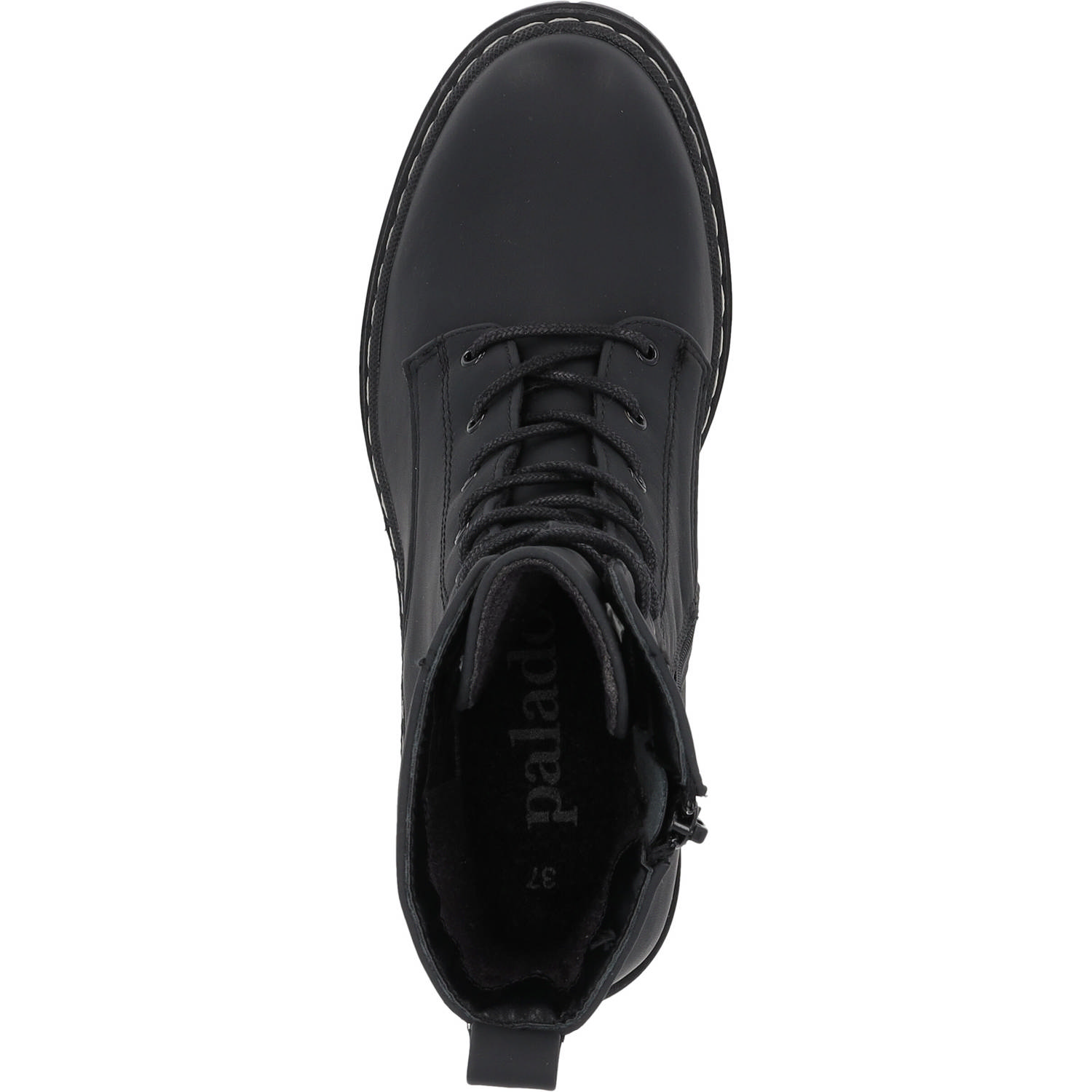 Palado Kefalonia, Schnürstiefeletten, Damen, Schwarz Matt