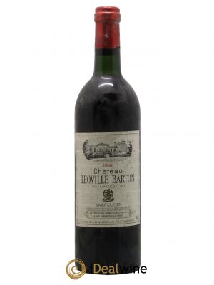Château Léoville Barton 2ème Grand Cru Classé  1980 - Lot de 1 Bouteille