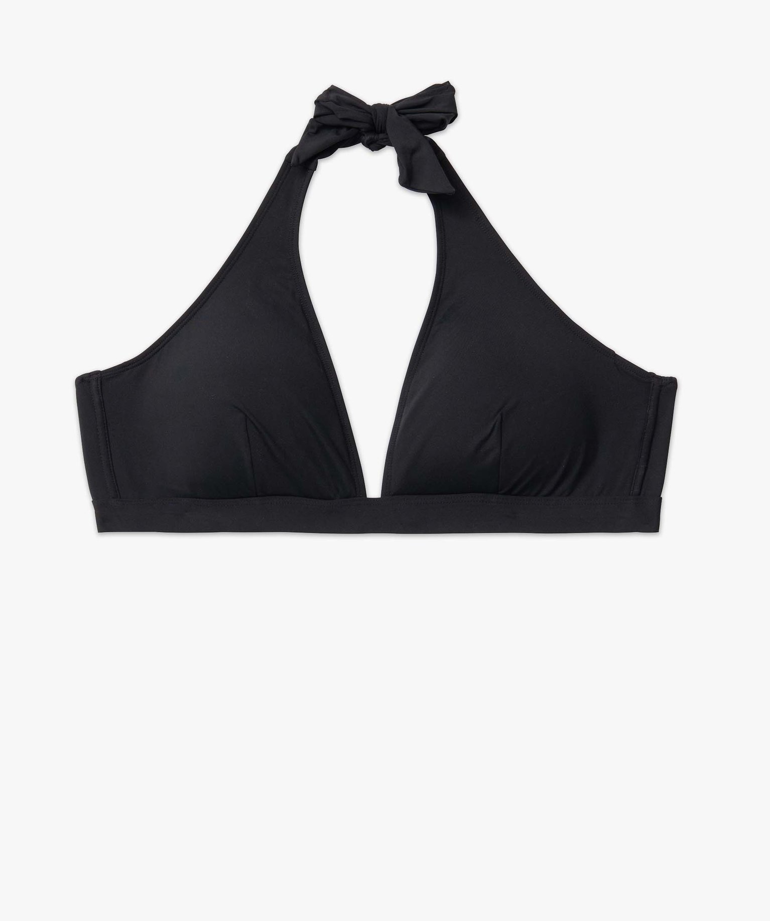 Haut de maillot de bain femme grande taille forme triangle f... noir | GEMO