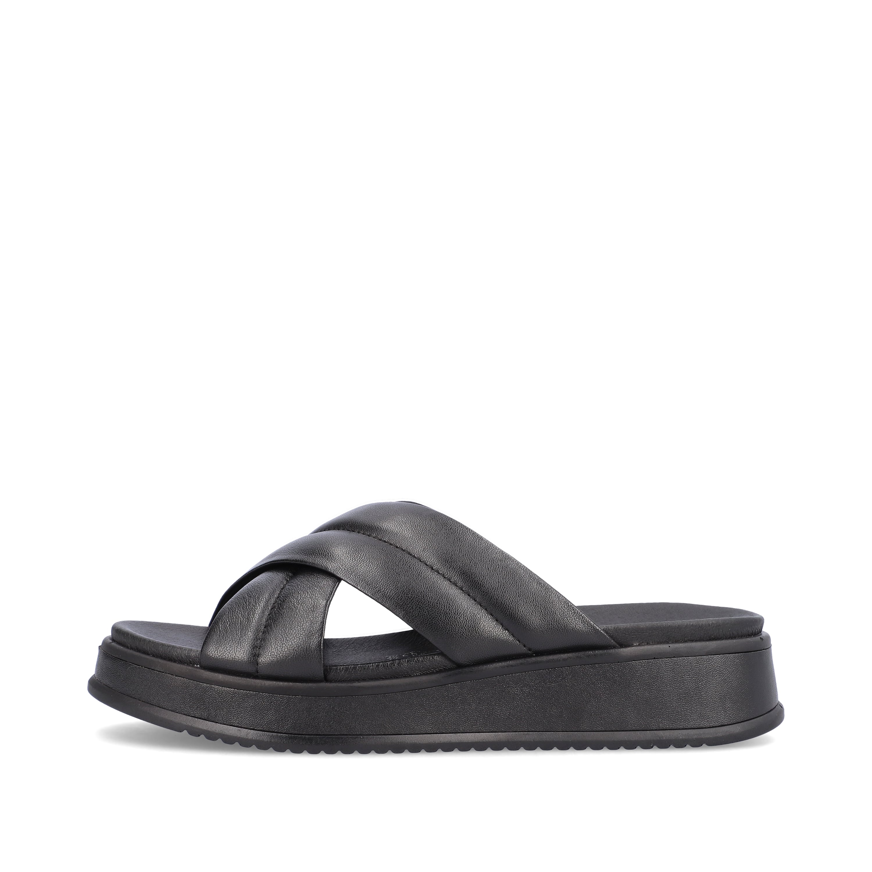 Rieker Damen Pantoletten midnight black