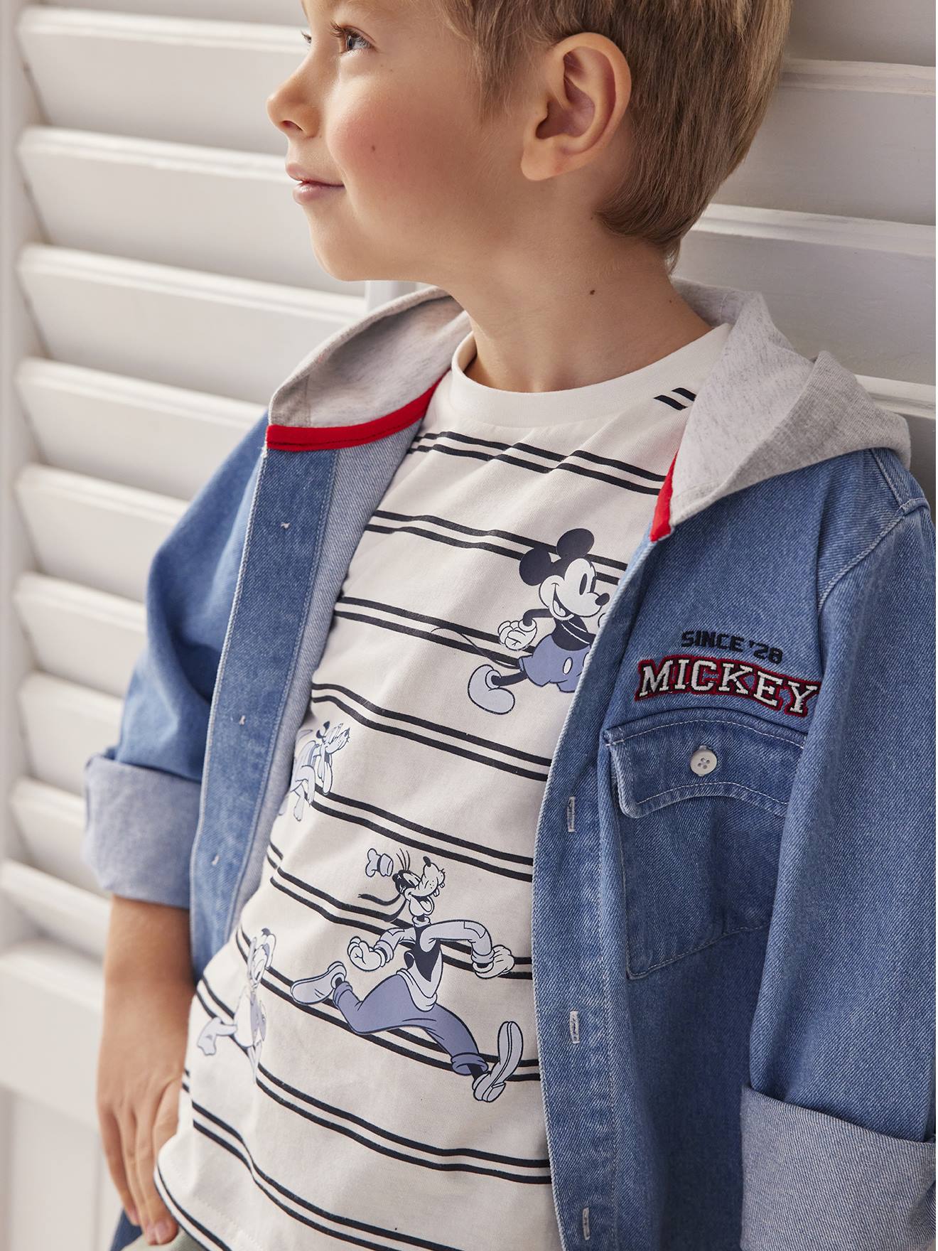 Mickey Kinder Hemdjacke Disney MICKY MAUS - blau