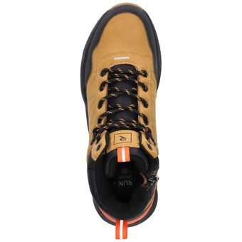 Run Lifewear Schnür Boots in gelb