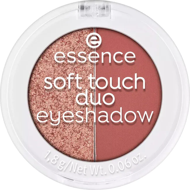 „Essence Soft Touch Duo“ akių šešėliai, 01 Bronze Beauty