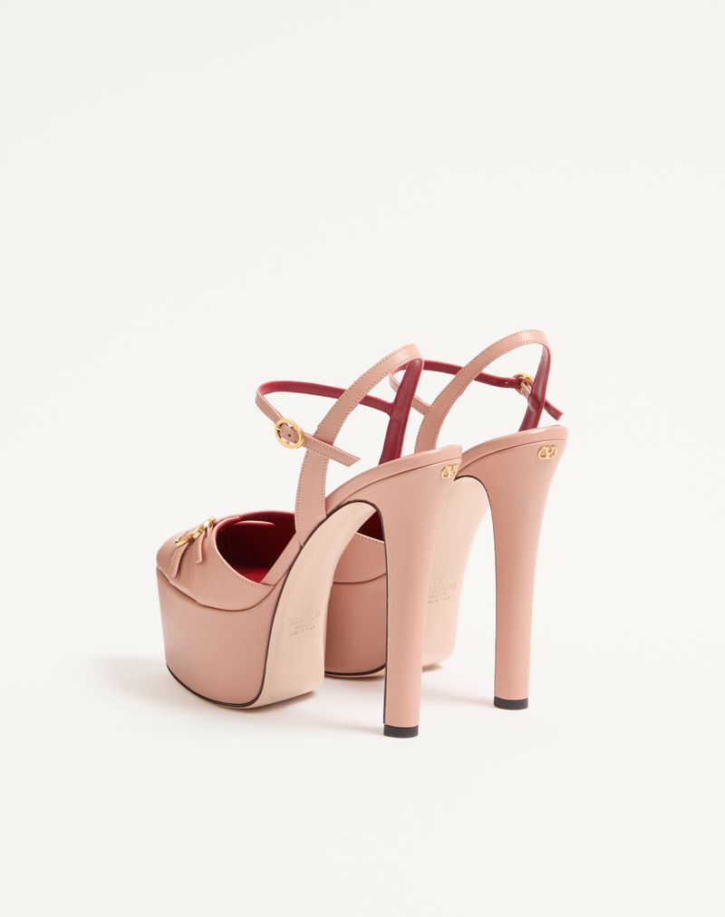 145 mm Crasher Platform Pumps i gedeskind