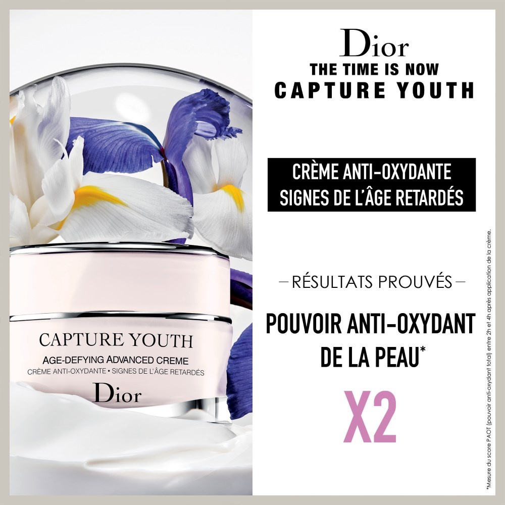 DIOR Capture Youth Crème anti-oxydante - Signes de l'âge re tardés