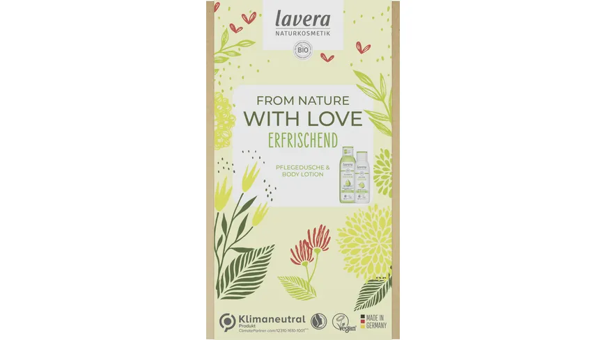 lavera Geschenkset From Nature with Love Erfrischend