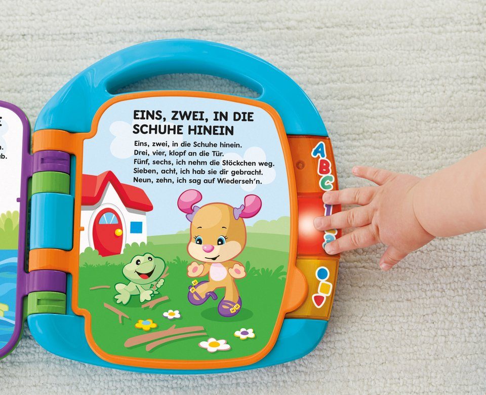 Fisher-Price® Buch Lernspaß, türkis