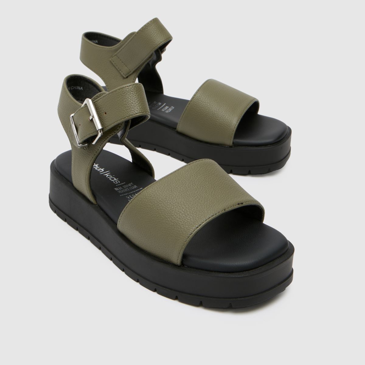schuh kaki trixie debeli sandali za deklice Junior