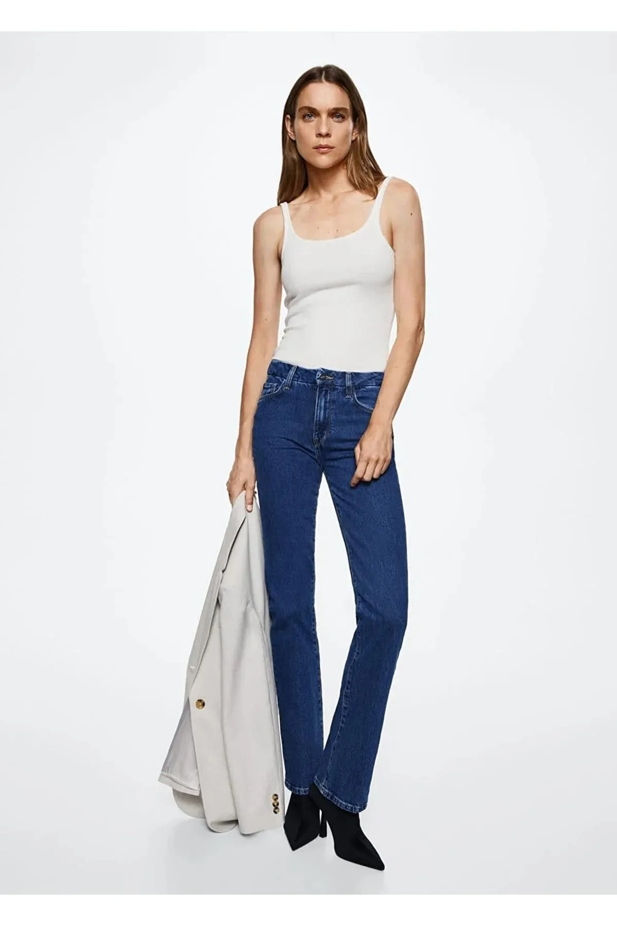 MANGO  Jeans - Blau - Straight