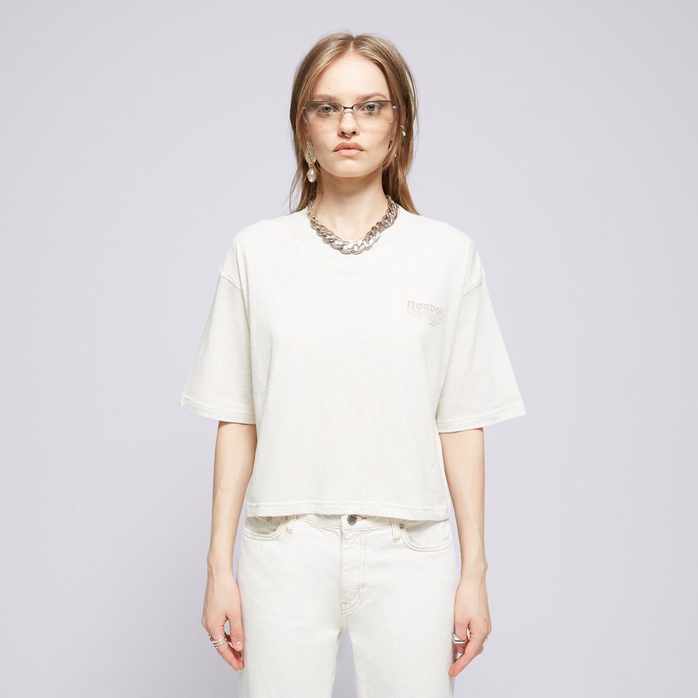 REEBOK T-SHIRT RIE Beige