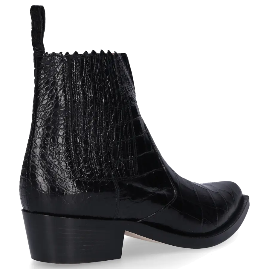 Guglielmo Rotta - Stiefeletten KISSA Kalbsleder - schwarz