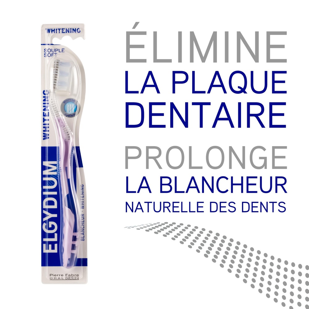 Oral Care ELGYDIUM Blancheur Souple Brosse à dents