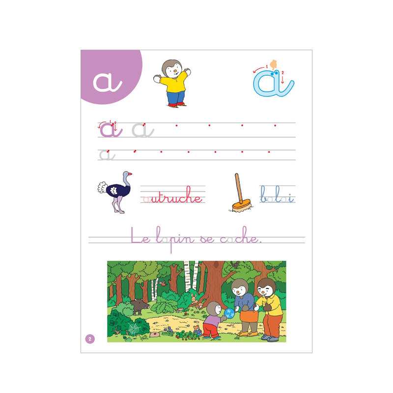 Livre Mon cahier ardoise les lettres minuscules - Nathan Jeunesse