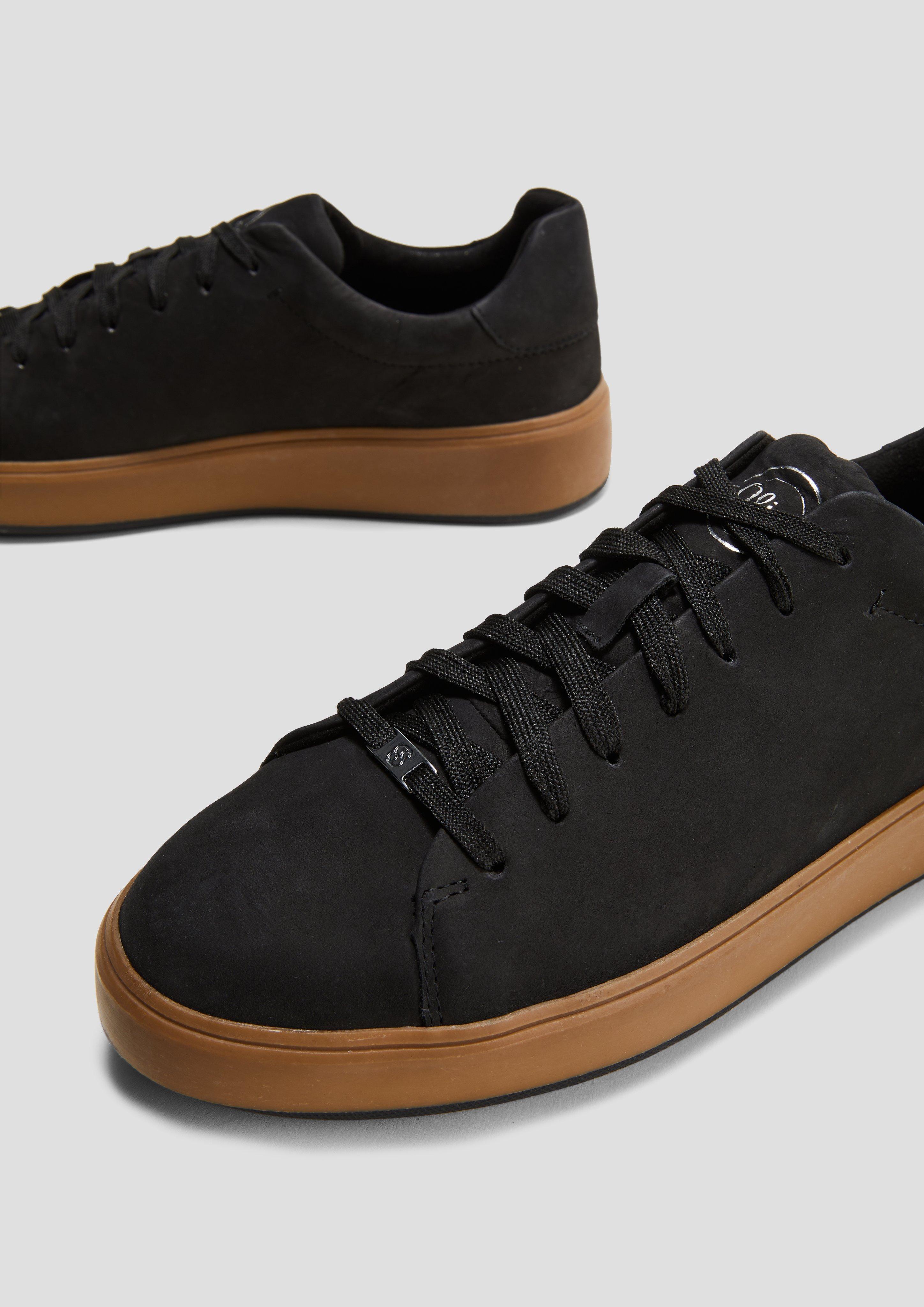 Sneaker mit Rindsleder  6008219-001