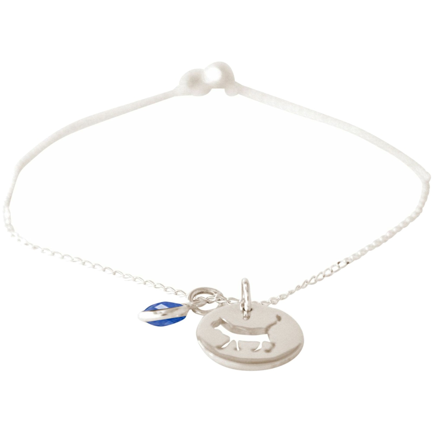 Armband 'KATZE Saphir'