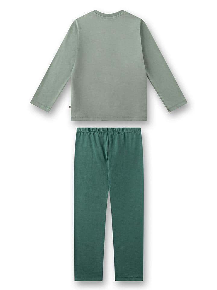 Sanetta Pyjama in Grün günstig kaufen