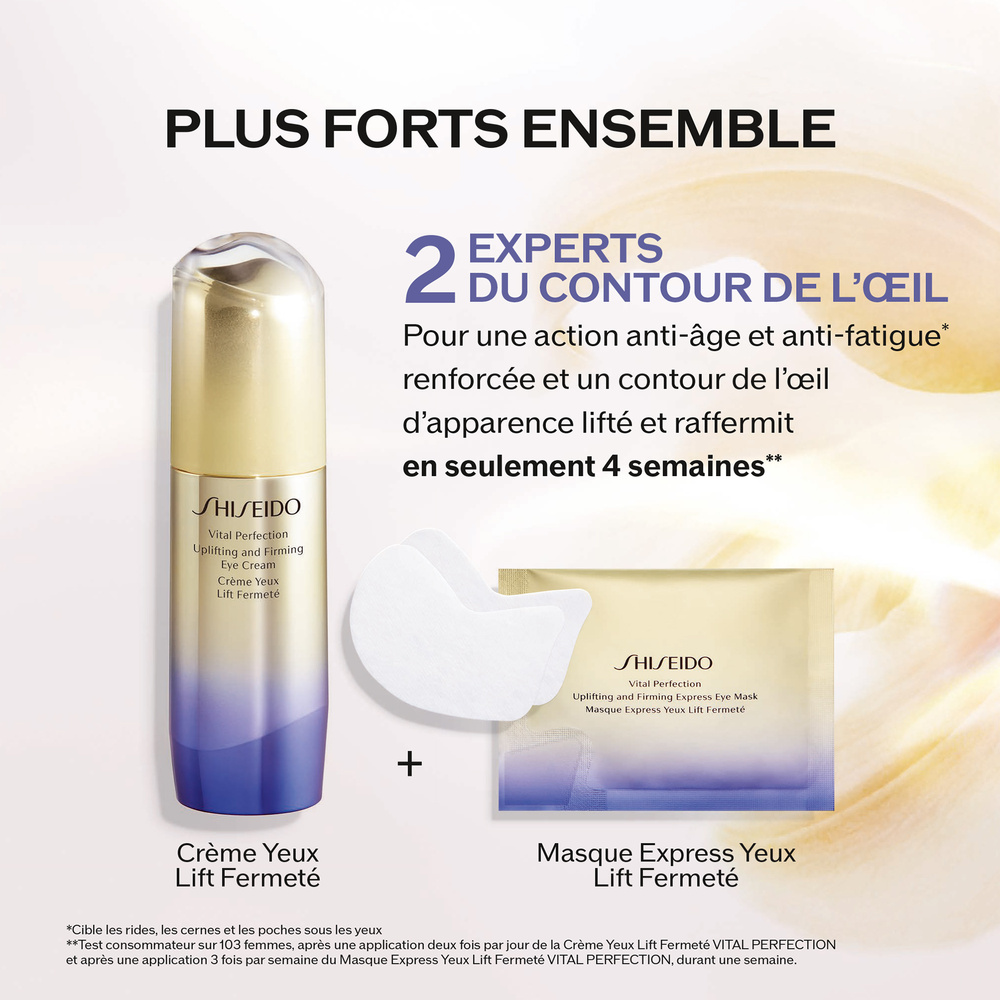 Shiseido VITAL PERFECTION Crème Yeux Lift Fermeté