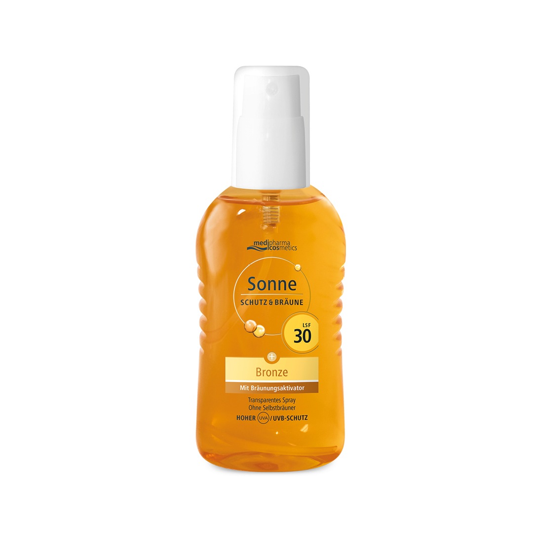 SONNE SCHUTZ & Bräune Spray bronze LSF 30