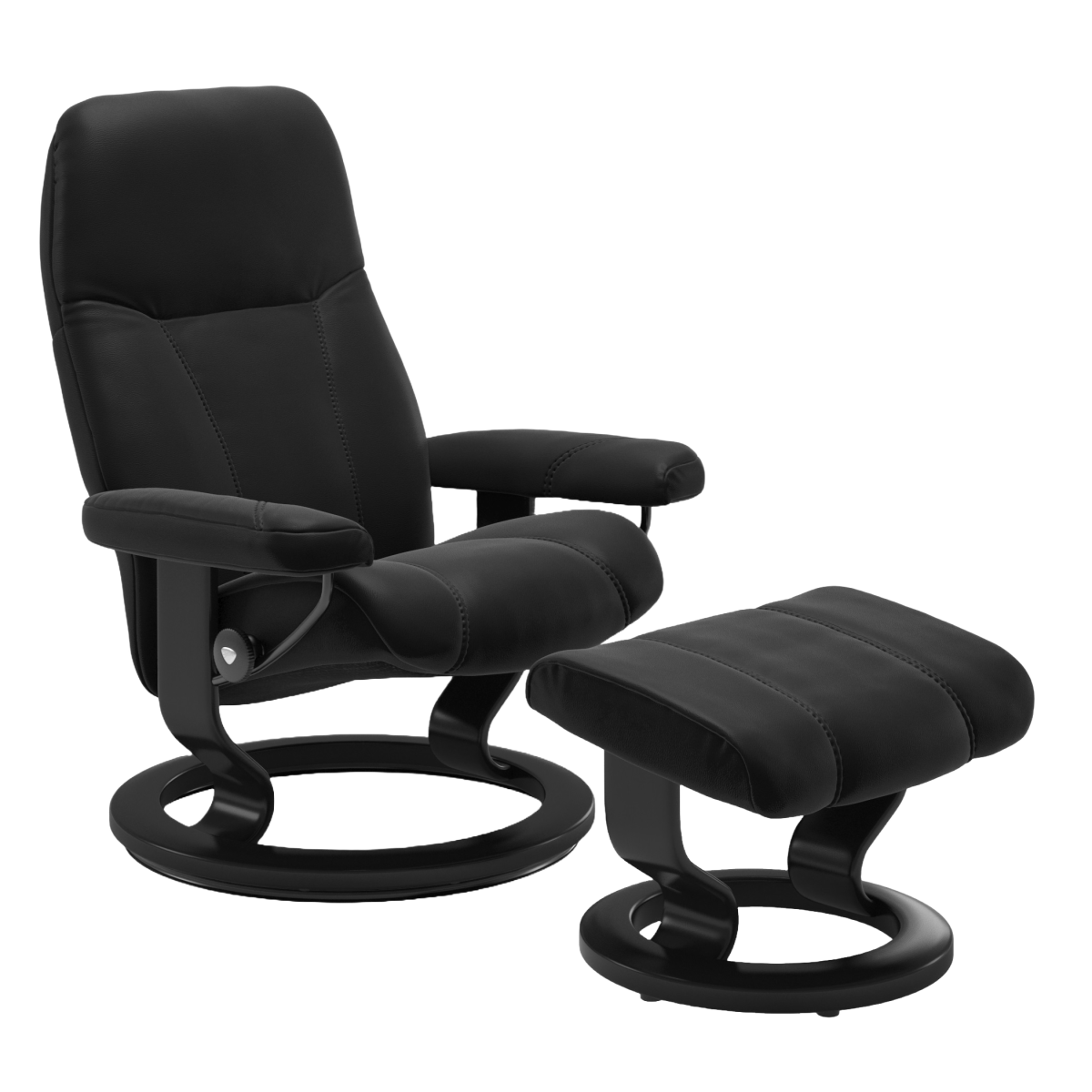 Stressless Sessel Consul S Classic mit Hocker