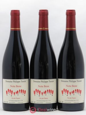 Vin de France Nota Béné P Tessier 2019 - Lot de 3 Bouteilles