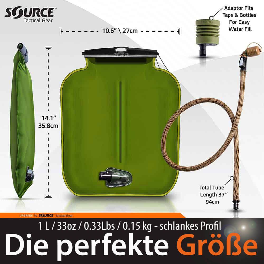 ILPS-Trinkblase 3L mit UTA-Adapter