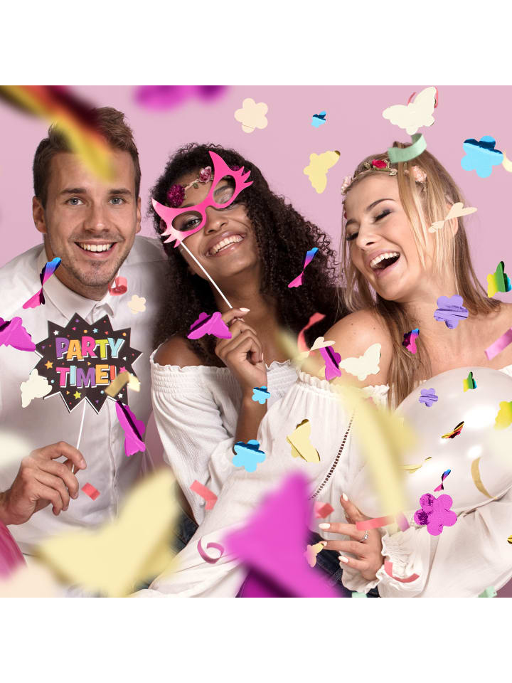 relaxdays Party Popper in Bunt - 40 cm günstig kaufen onesize