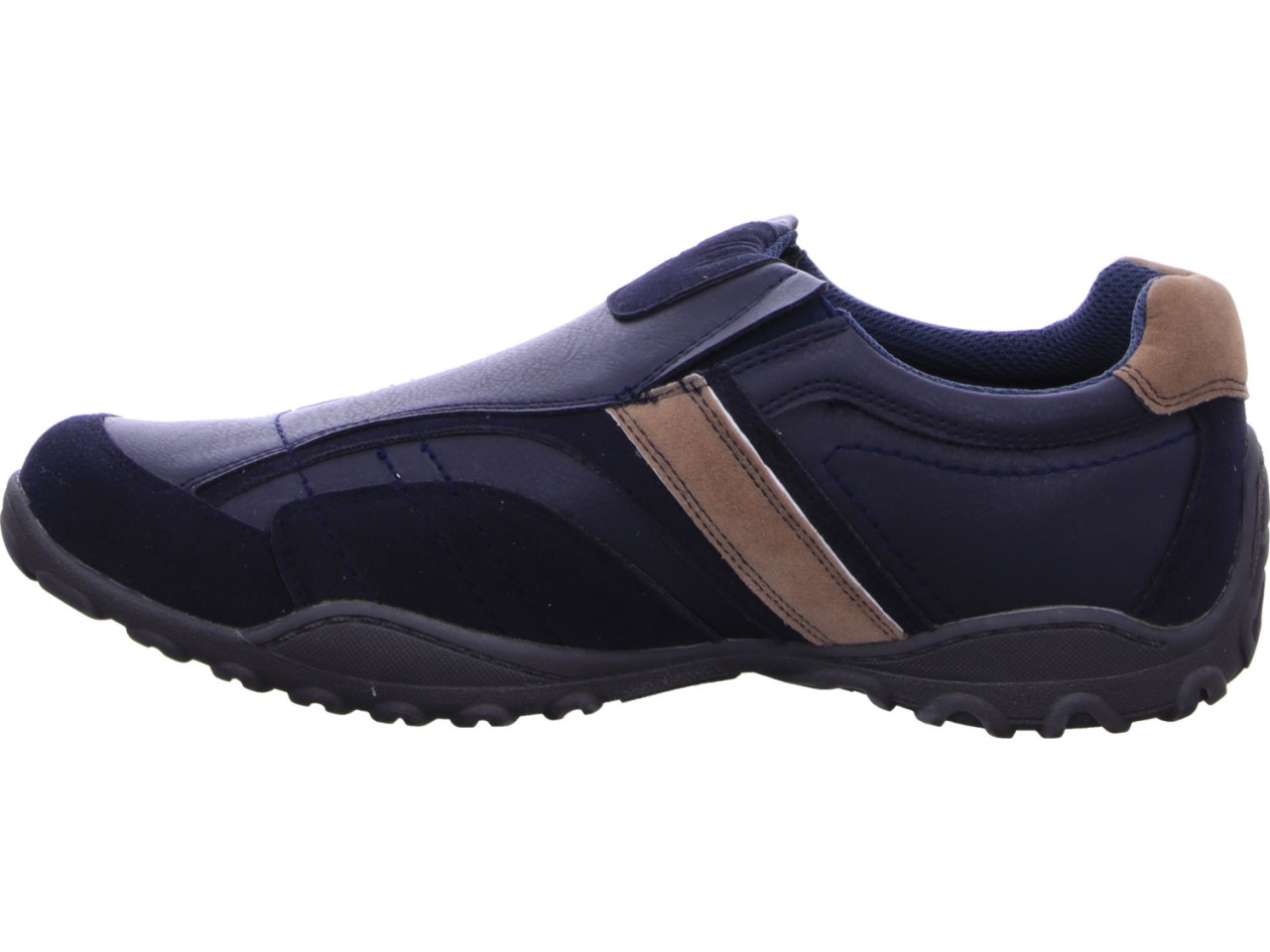 DIVERSE Komfort Slipper blau