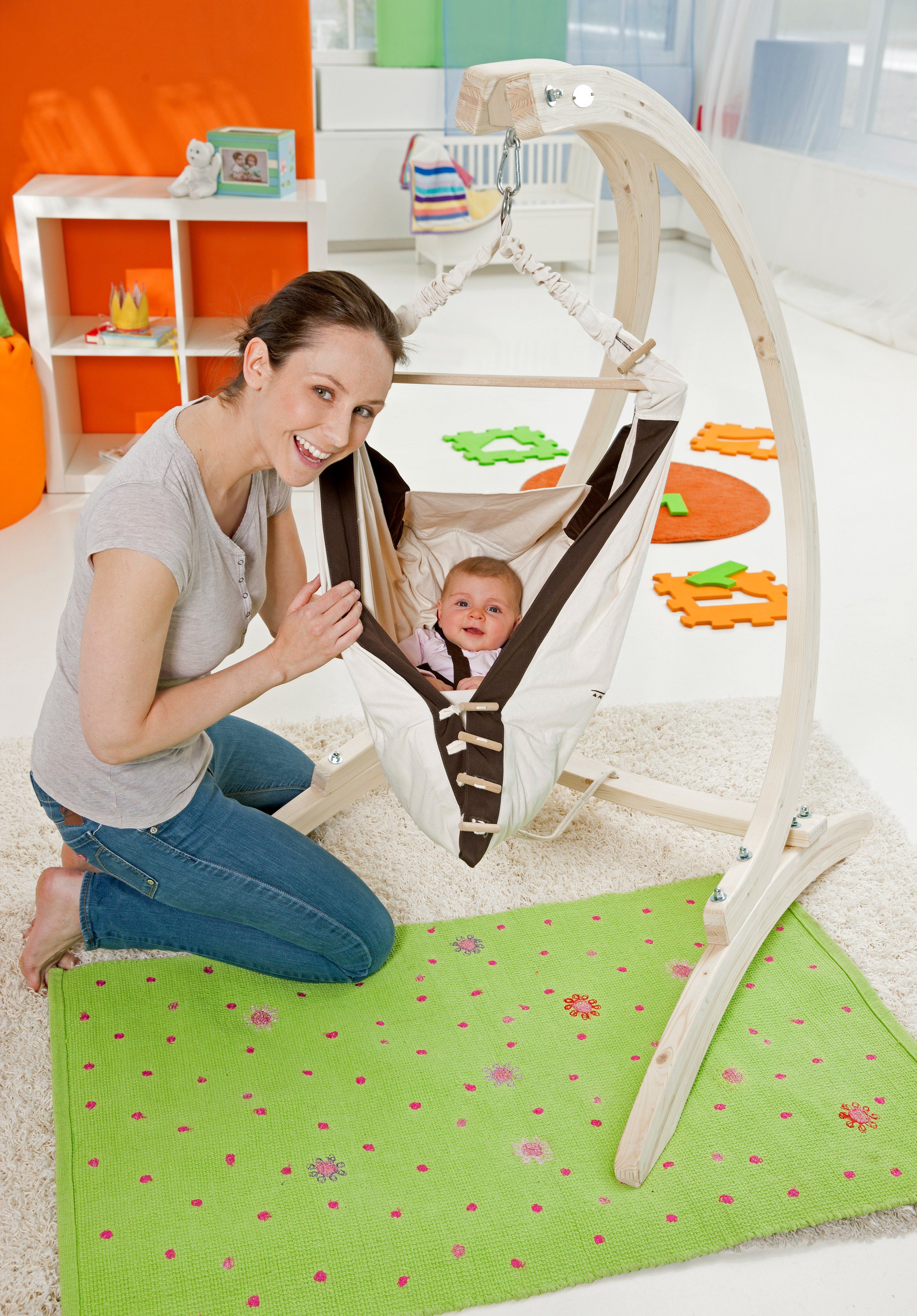 Amazonas Hängemattengestell Carrello Baby für die Babyhängematte