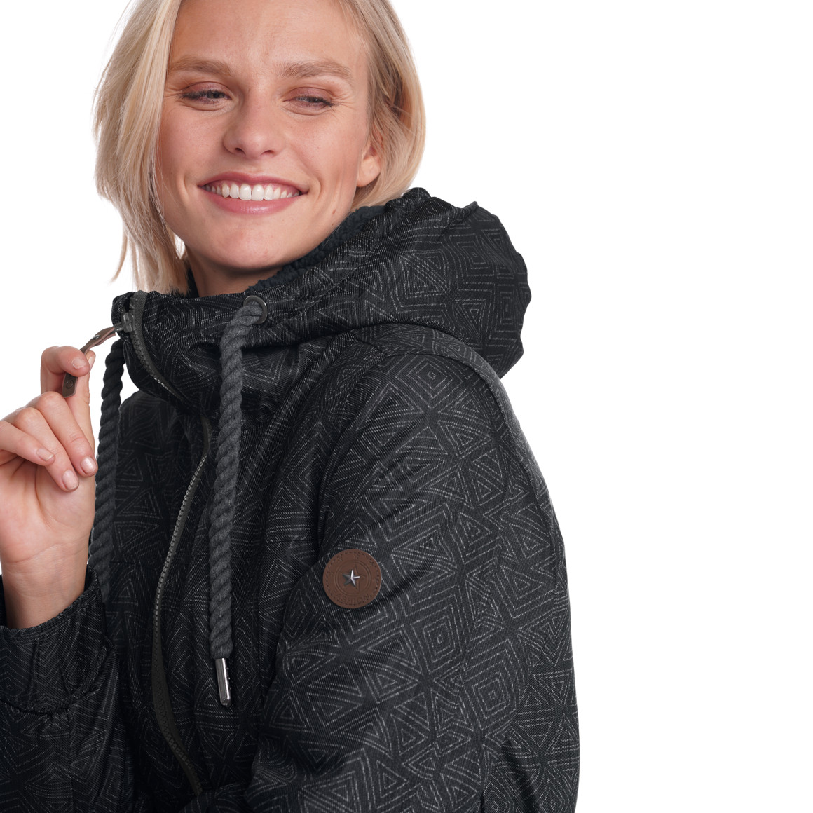 Damen Parka mit Plüschfutter