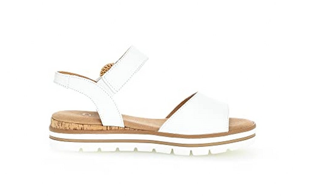 GABOR Komfort Sandalen weiss