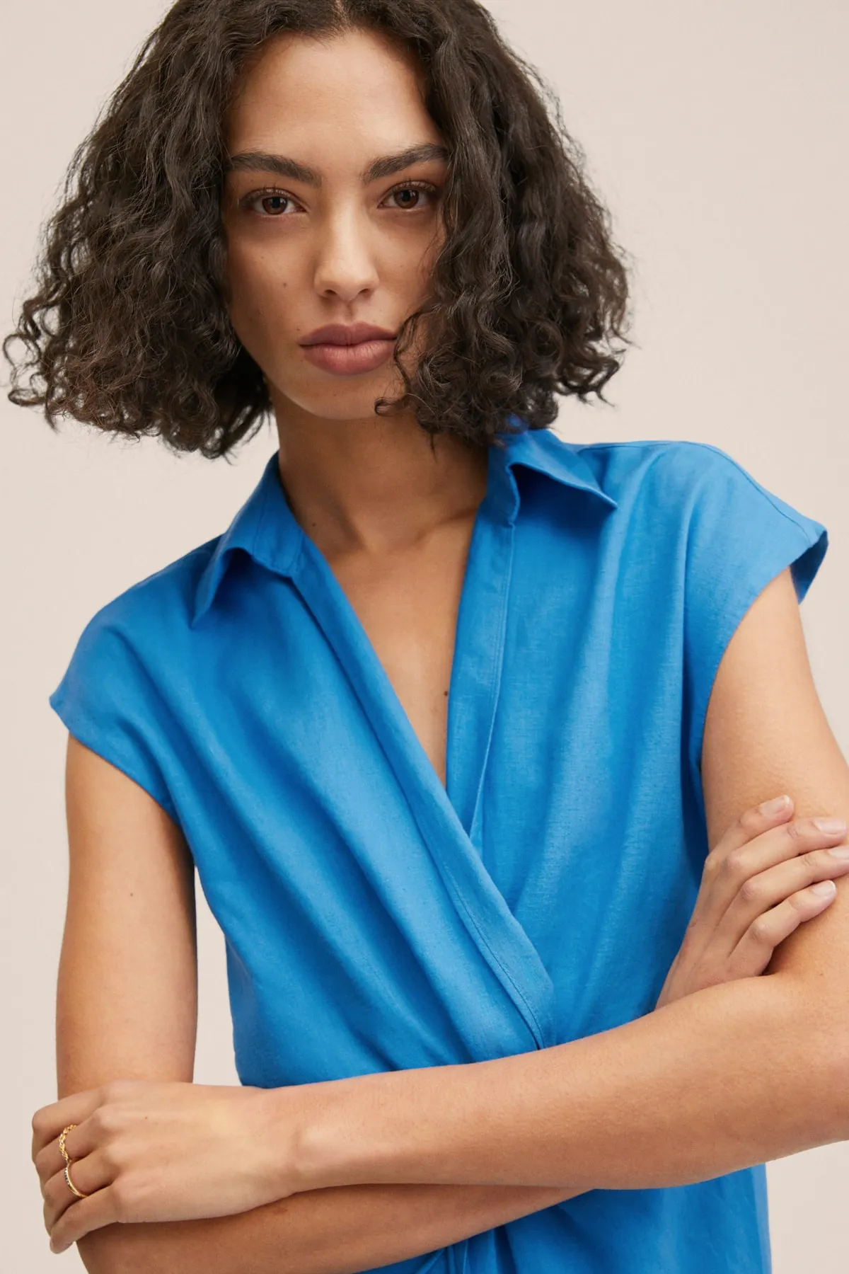 MANGO  27037105 Damen/Mädchen Blau