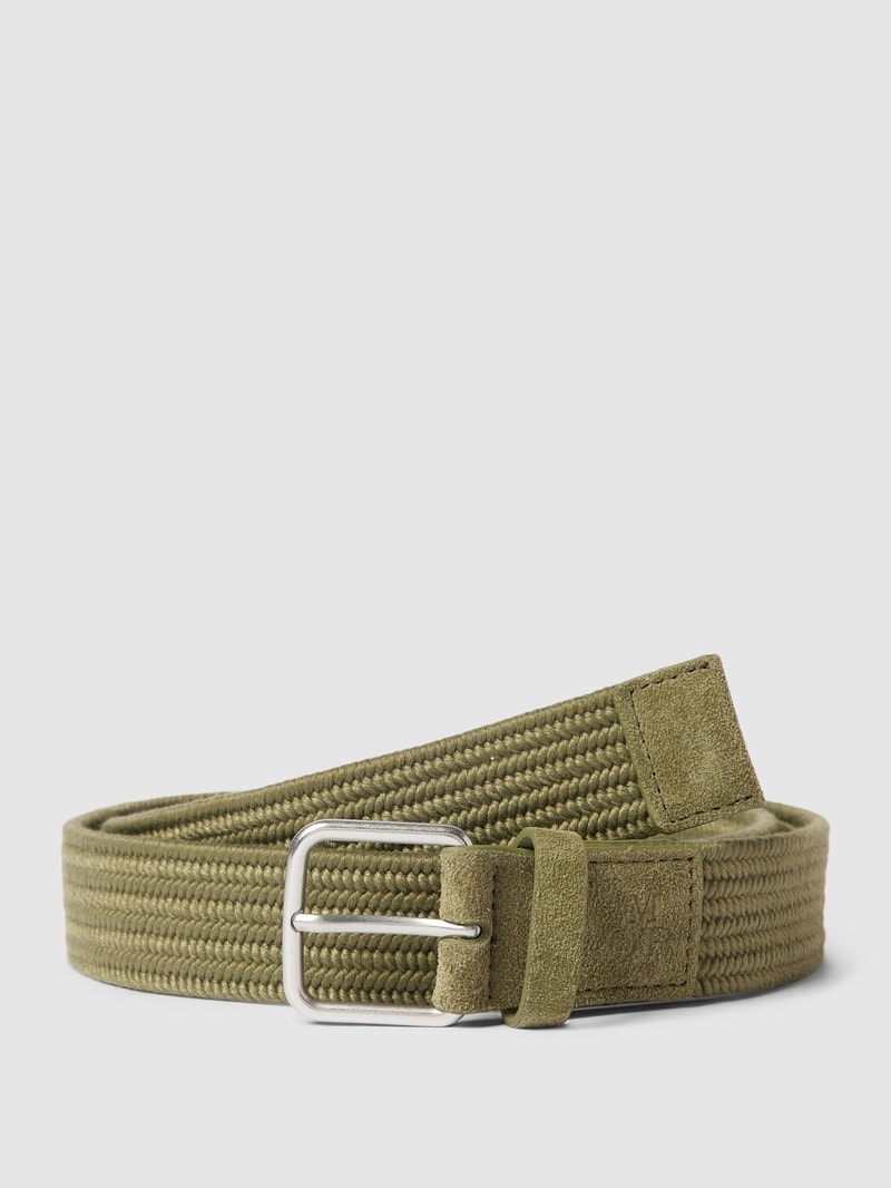Gürtel mit Label-Details Modell 'ARE BELT' in olivgrün