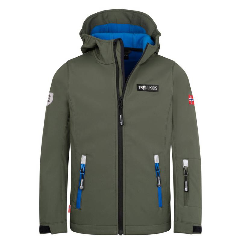 Trollkids Oslofjord Softshelljacke Kinder
