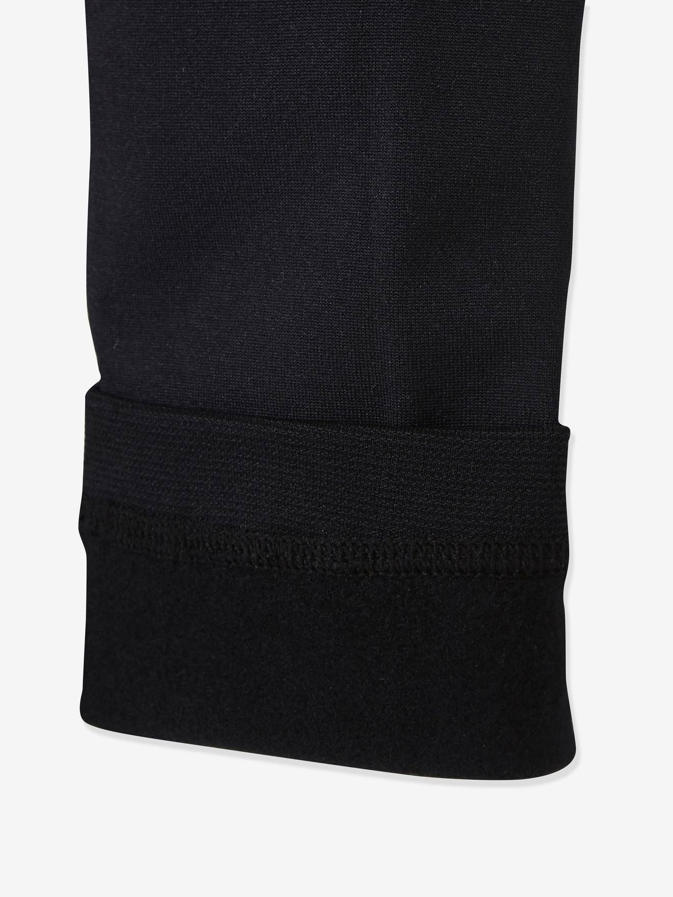 Leggings maille polaire fille bleu