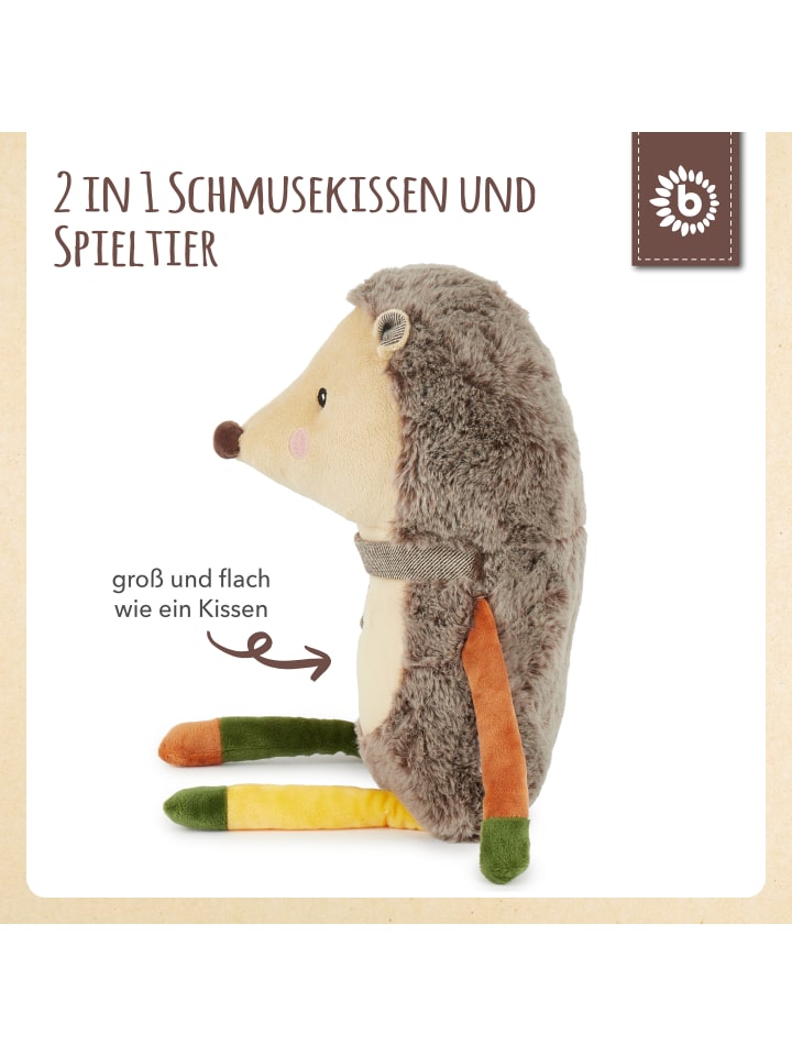 Bieco Spielwaren Plüsch Kuscheltier Igel in Braun günstig kaufen onesize