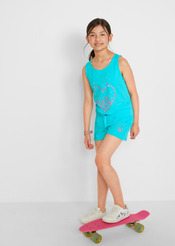 Mädchen Shorts (2er-Pack) aus Bio-Baumwolle