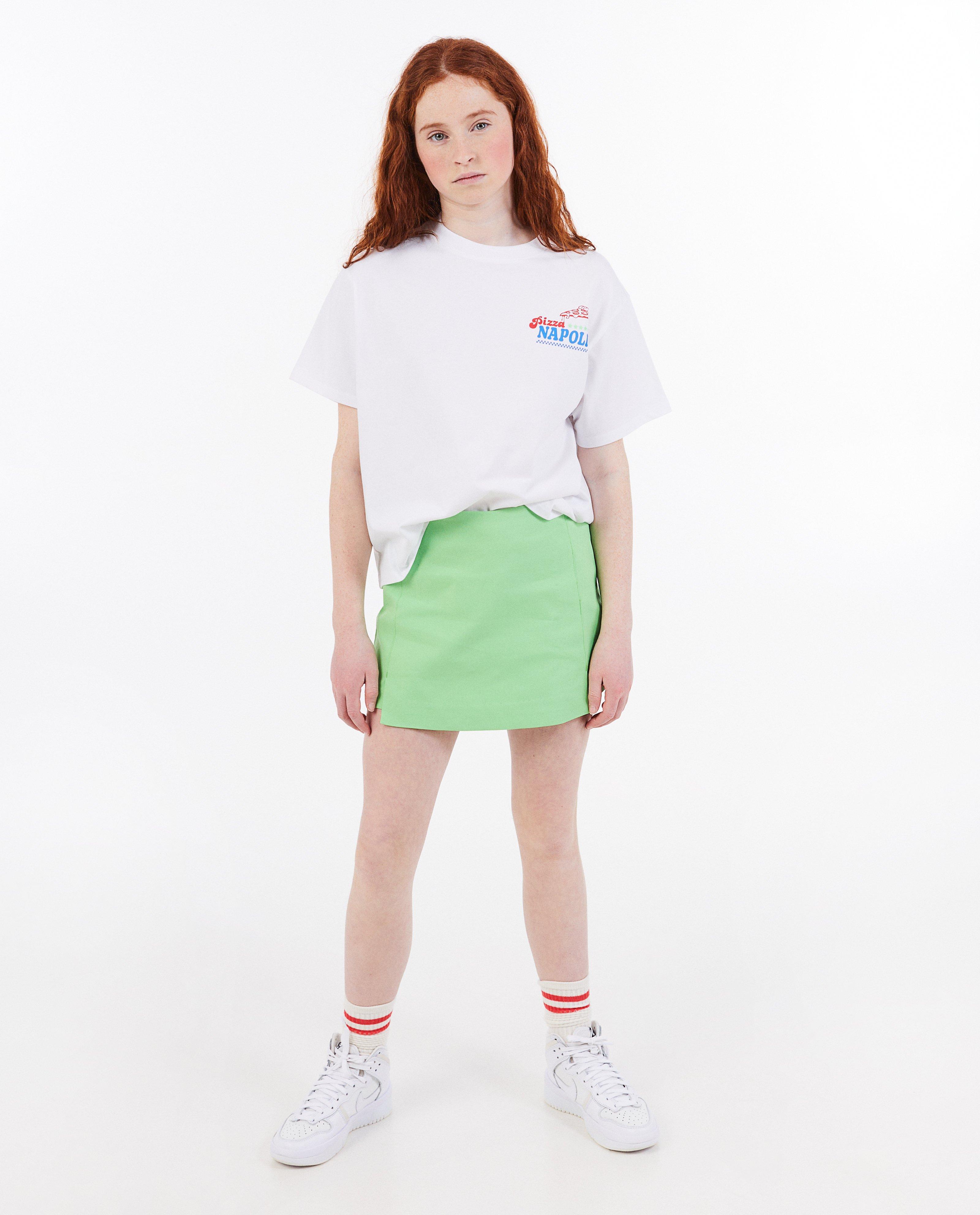 Groggy t-shirt med vit text